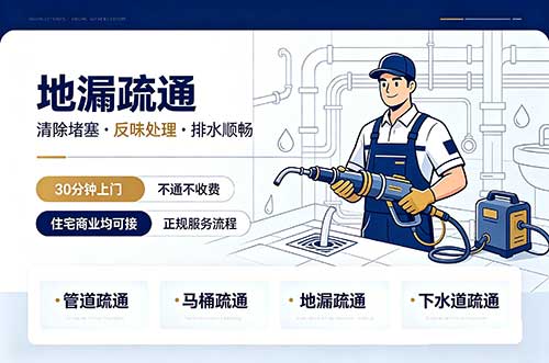 新余地漏疏通